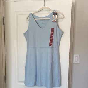 GAP Sky Blue Mini Athletic Dress